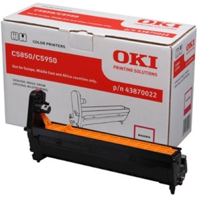 OKI 43870022 Kırmızı Orjinal Drum Ünitesi - C5850 / C5950 (T4286) hemen satın al!