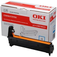 OKI 43870023 Mavi Orjinal Drum Ünitesi - C5850 / C5950