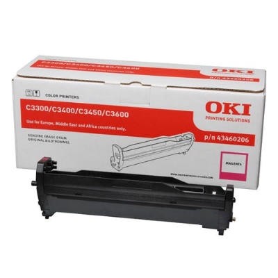 OKI 43460206 Kırmızı Orjinal Drum Ünitesi - C3300/ C3400 (T4300) hemen satın al!
