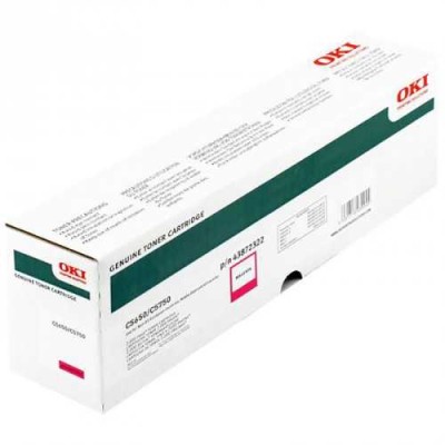 OKI 43872322 Kırmızı Orjinal Toner - C5650 / C5750 (T4350) hemen satın al!