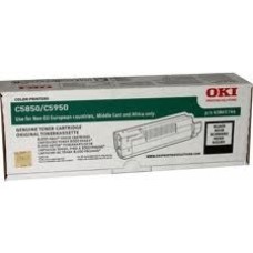OKI 43865744 Siyah Orjinal Toner - C5850 / C5950