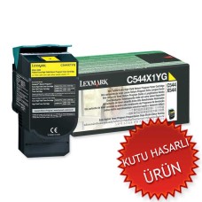 Lexmark C544X1YG Sarı Orjinal Toner - C540 / C544