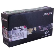 Lexmark C736H4MG Kırmızı Orjinal Toner - C736 / X736