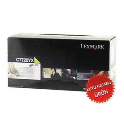 Lexmark C7720YX Sarı Orjinal Toner - C772 / X772 (T4525) hemen satın al!