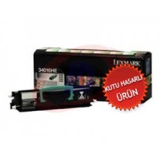 Lexmark 34016HE Siyah Orjinal Toner - Lexmark E330 / E332