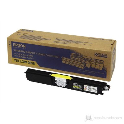 Epson C13S050558 Sarı Orjinal Toner Standart Kapasite - CX16 / C1600 (T4548) hemen satın al!