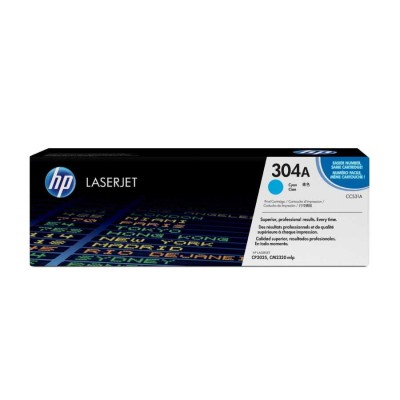 HP CC531A (304A) Mavi Orjinal Toner - LaserJet CP2025n (B) (T4551) hemen satın al!