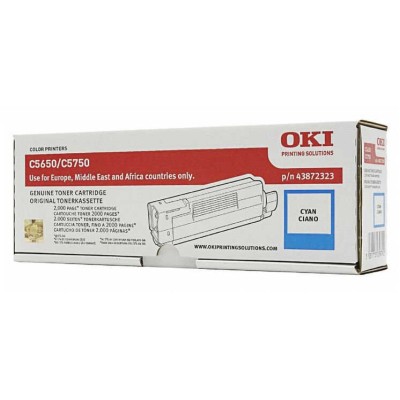 OKI 43872323 Mavi Orjinal Toner - C5650 / C5750 (T4575) hemen satın al!