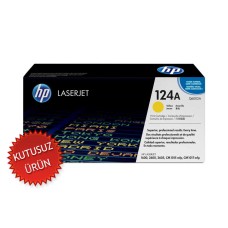 HP Q6002A Sarı Orjinal Toner - Laserjet 1600