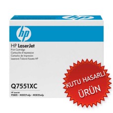 HP Q7551XC (51X) Siyah Orjinal Toner - LaserJet 3005