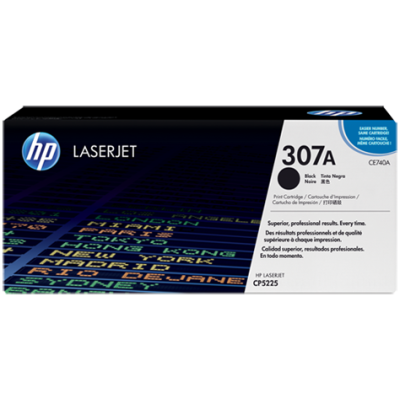 HP CE740A (307A) Siyah Orjinal Toner - LaserJet CP5225 (T4625) hemen satın al!