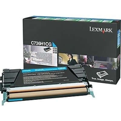 Lexmark C736H1CG Mavi Orjinal Toner - C736 / X736 (T4837) hemen satın al!