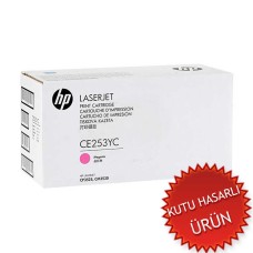 HP CE253YC Kırmızı Orjinal Toner - CP3525 / CM3530