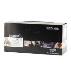 Lexmark C7700KS Siyah Orjinal Toner - C770 / C772