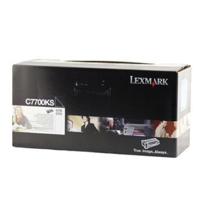 Lexmark C7700KS Siyah Orjinal Toner - C770 / C772  (T4885) hemen satın al!
