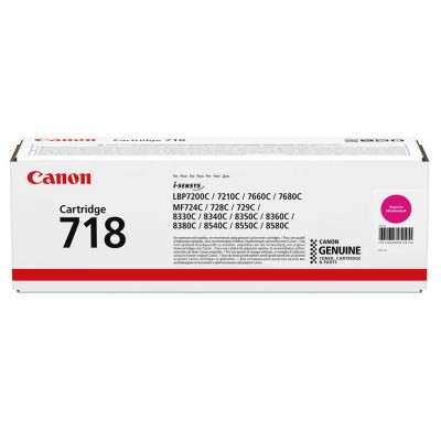 Canon CRG-718M (2660B002) Kırmızı Orjinal Toner - LBP7200 (U) (T5033) hemen satın al!
