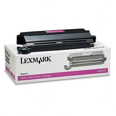 Lexmark 12N0769 Kırmızı Orjinal Toner - C910 / C912  (T5041) hemen satın al!