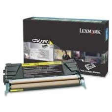 Lexmark C746A1YG Sarı Orjinal Toner - C746 / C748