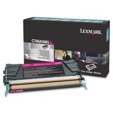 Lexmark C746A1MG Kırmızı Orjinal Toner - C746 / C748