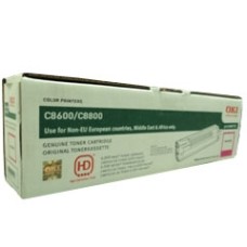 OKI 43487722 Kırmızı Orjinal Toner - C8600 / C8800