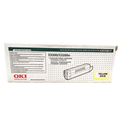 OKI 43034813 Sarı Orjinal Toner - C3200 (T5123) hemen satın al!