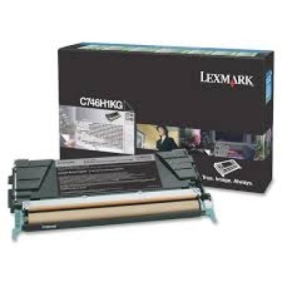 Lexmark C746H1KG Siyah Orjinal Toner Yüksek Kapasite - C746n (T5175) hemen satın al!