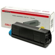 OKI 42127405 Sarı Orjinal Toner - C5100 / C5200