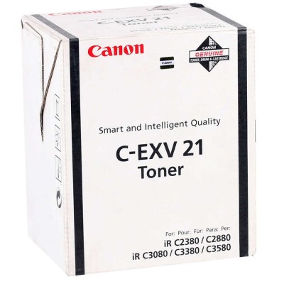 Canon C-EXV21BK (0452B002) Siyah Orjinal Toner - IRC-2380 / IRC-2880 (T5400) hemen satın al!