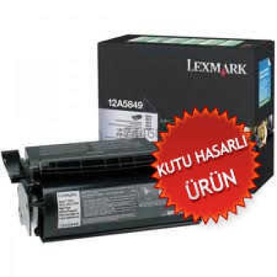 Lexmark 12A5849 Siyah Orjinal Toner Yüksek Kapasite - T610 / T612 (T5404) hemen satın al!