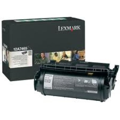 Lexmark 12A7465 Orjinal Siyah Toner Yüksek Kapasite - T630 / T632 (T5410) hemen satın al!