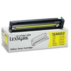 Lexmark 12A1453 Sarı Renkli Lazer Toner - 1200 / 1200M