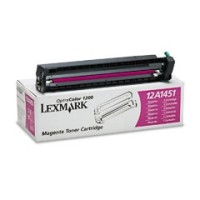 Lexmark 12A1451 Kırmızı Renkli Lazer Toner - 1200 / 1200M