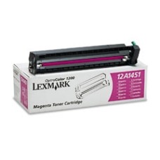 Lexmark 12A1451 Kırmızı Renkli Lazer Toner - 1200 / 1200M