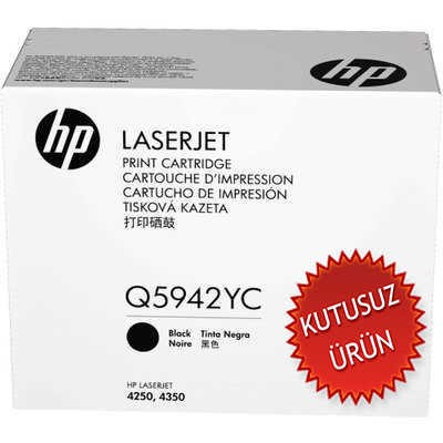 HP Q5942YC Siyah Orjinal Toner - Laserjet 4250 (T5484) hemen satın al!