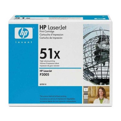 HP Q7551X (51X) Siyah Orjinal Toner - LaserJet 3005 (B) (T5509) hemen satın al!