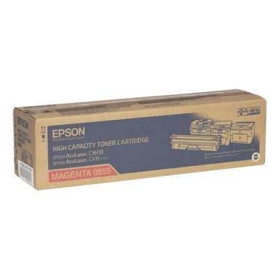 Epson C13S050555 Kırmızı Orjinal Toner Yüksek Kapasite - CX16 / C1600 (T5543) hemen satın al!