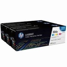 HP CF372AM (CC531A+CC532A+CC533A) 304A 3lü Paket Orjinal Toner