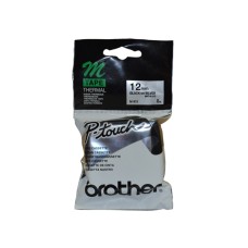 Brother M-931 Gümüş Üzerine Siyah P-Touch Etiket 12mm - PT-55 / PT-60 / PT-80