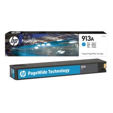 HP F6T77AE (913A) Mavi Orjinal Kartuş - PageWide 352