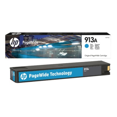 HP F6T77AE (913A) Mavi Orjinal Kartuş - PageWide 352 (T6410) hemen satın al!