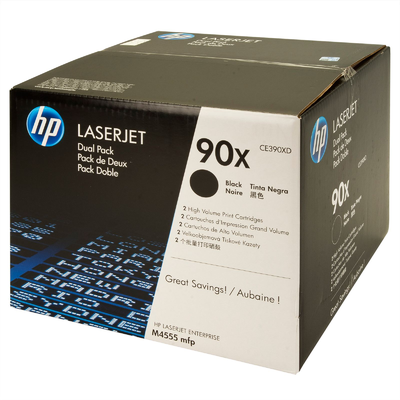 HP CE390XD (90X) Siyah Orjinal Toner İkili Paket - LaserJet M4555MFP (T6611) hemen satın al!