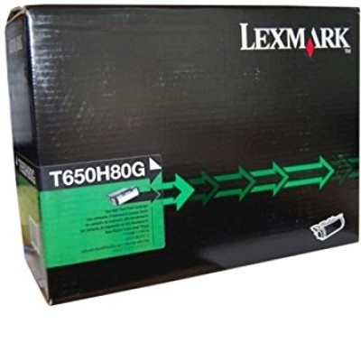 Lexmark T650H80G Siyah Orjinal Toner Yüksek Kapasite - T650 / T652 / T654 (T6626) hemen satın al!