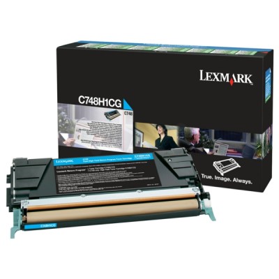 Lexmark C748H1CG Mavi Orjinal Toner - C748de / C748e (T6675) hemen satın al!