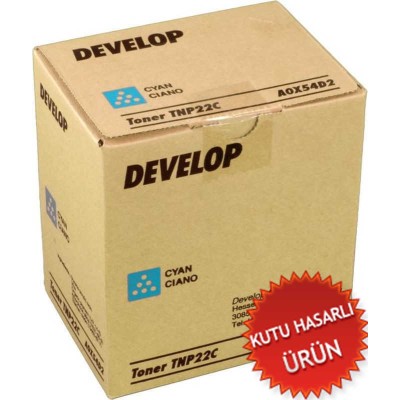 Develop TNP-22C Mavi Orjinal Toner - Ineo 35+ (T6959) hemen satın al!
