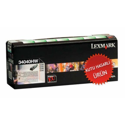 Lexmark 34040HW Orjinal Siyah Toner - E330 / E332  (T6924) hemen satın al!