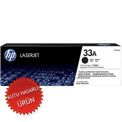 HP CF233A (33A) Siyah Orjinal Toner - Laserjet M106w / M134a (T6970) hemen satın al!