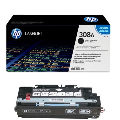 HP Q2670A (308A) Siyah Orjinal Toner - LaserJet 3700 (U) (T8270) hemen satın al!