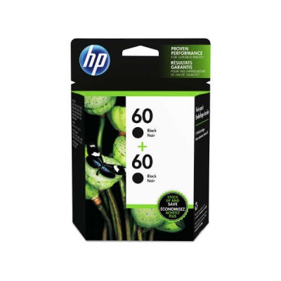 HP CZ071FN (60 + 60) Siyah Orjinal 2li Paket Kartuş (T7244) hemen satın al!