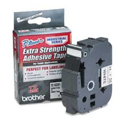 Brother TZE-S251 (24Mm) Beyaz Lamine Etiket (T7991) hemen satın al!