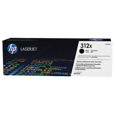 HP CF380X (312X) Siyah Orjinal Toner Yüksek Kapasite - LaserJet Pro M476 (T7257) hemen satın al!